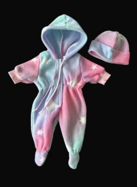 Tähtedega kombe + müts