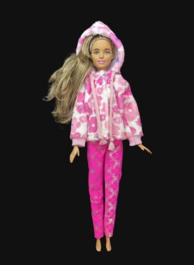 Lilleline jakk + roosad retuusid